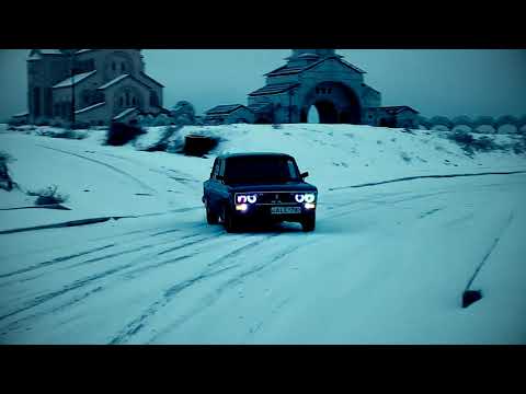 tbilisi drift snow lada.